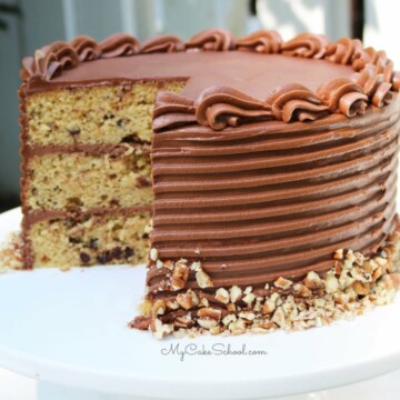 Chocolate Chip Pecan Cake Recipe