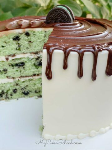 Mint Oreo Layer Cake