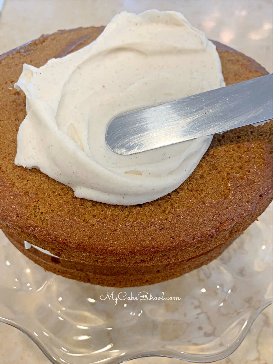 Pumpkin Gingerbread Cake My Cake School