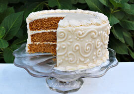 Pumpkin Gingerbread Cake