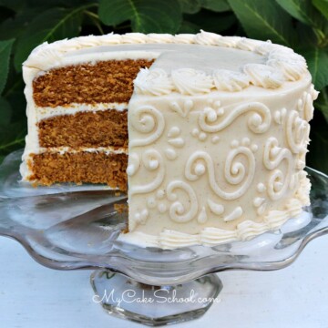 Pumpkin Gingerbread Cake