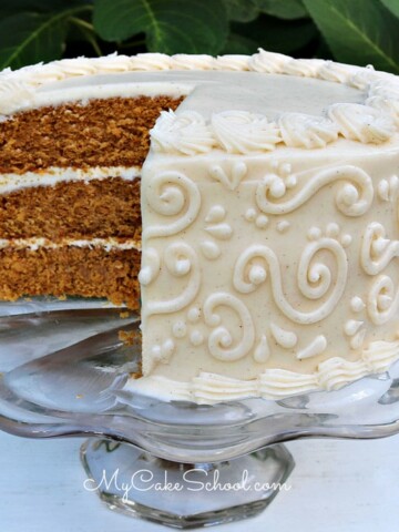 Pumpkin Gingerbread Cake