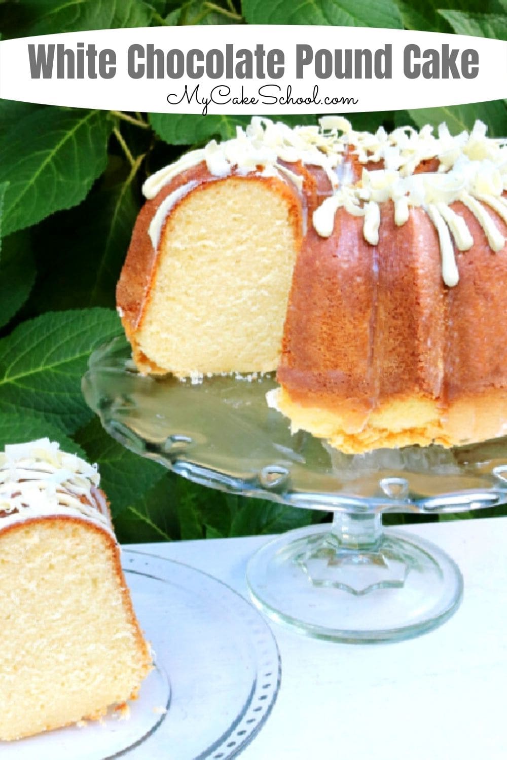 White Chocolate Pound Cake Recipe