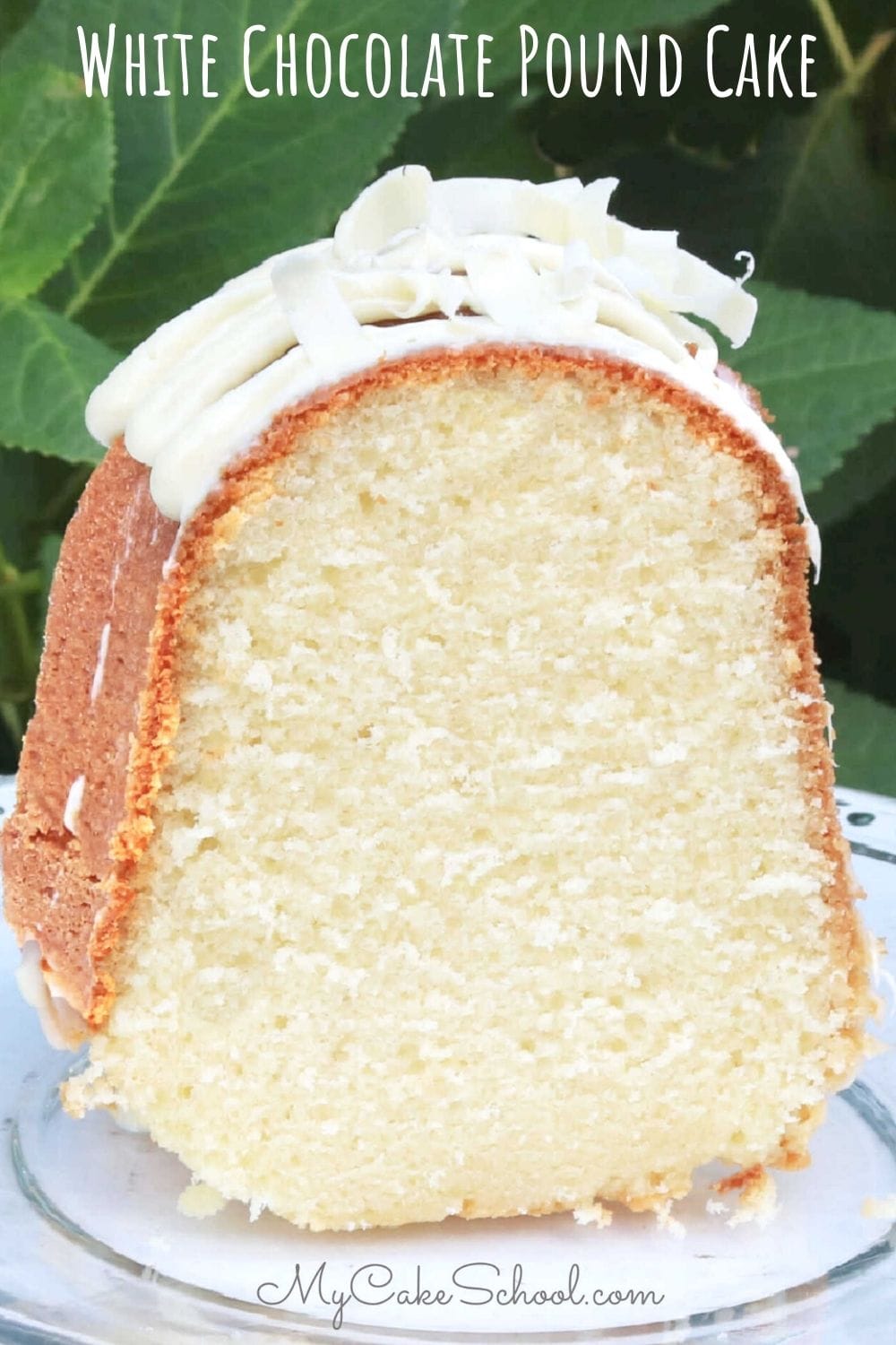 White Chocolate Pound Cake