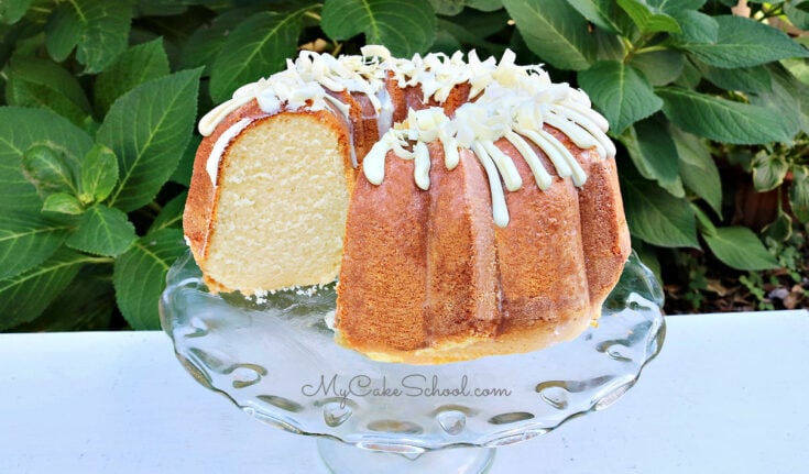 White Chocolate Pound Cake