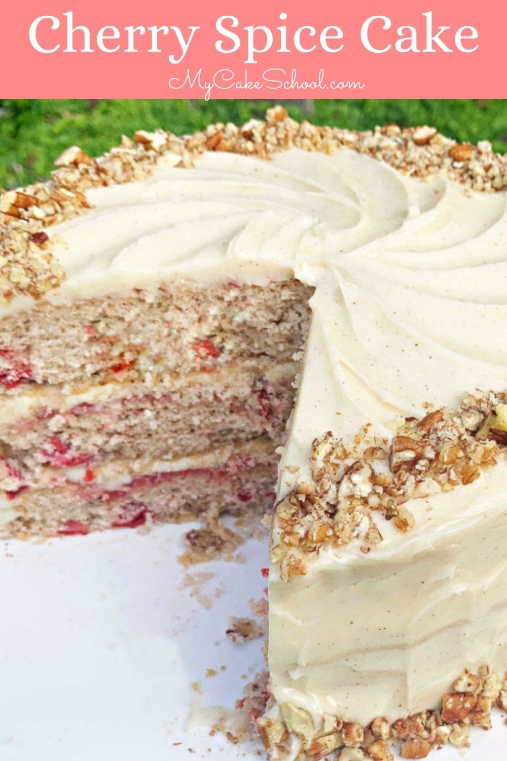 Cherry Spice Cake- So moist and delicious!