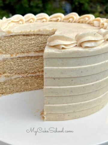 Eggnog Latte Cake- So moist and delicious!