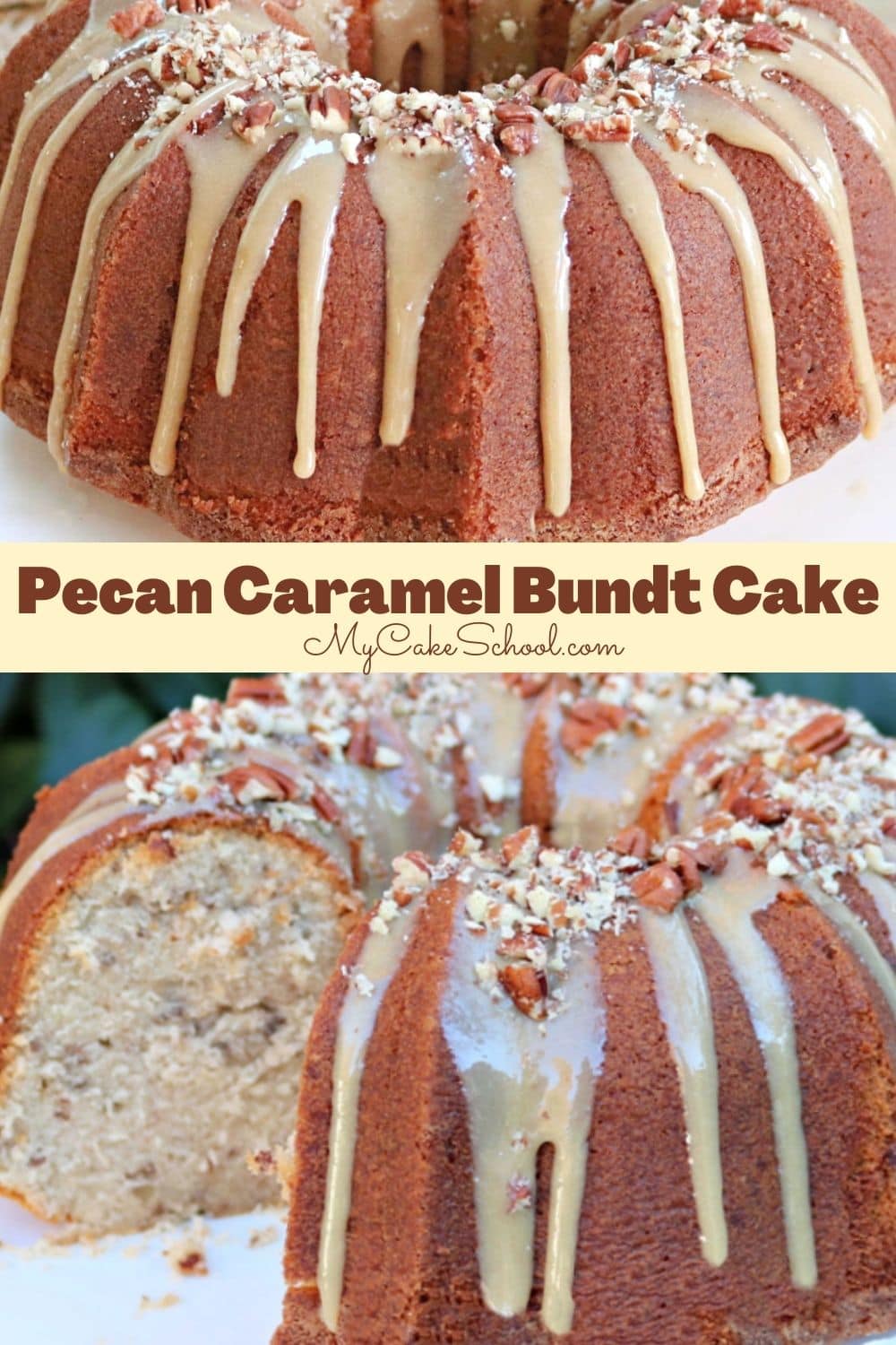 Delicious Pecan Caramel Bundt Cake