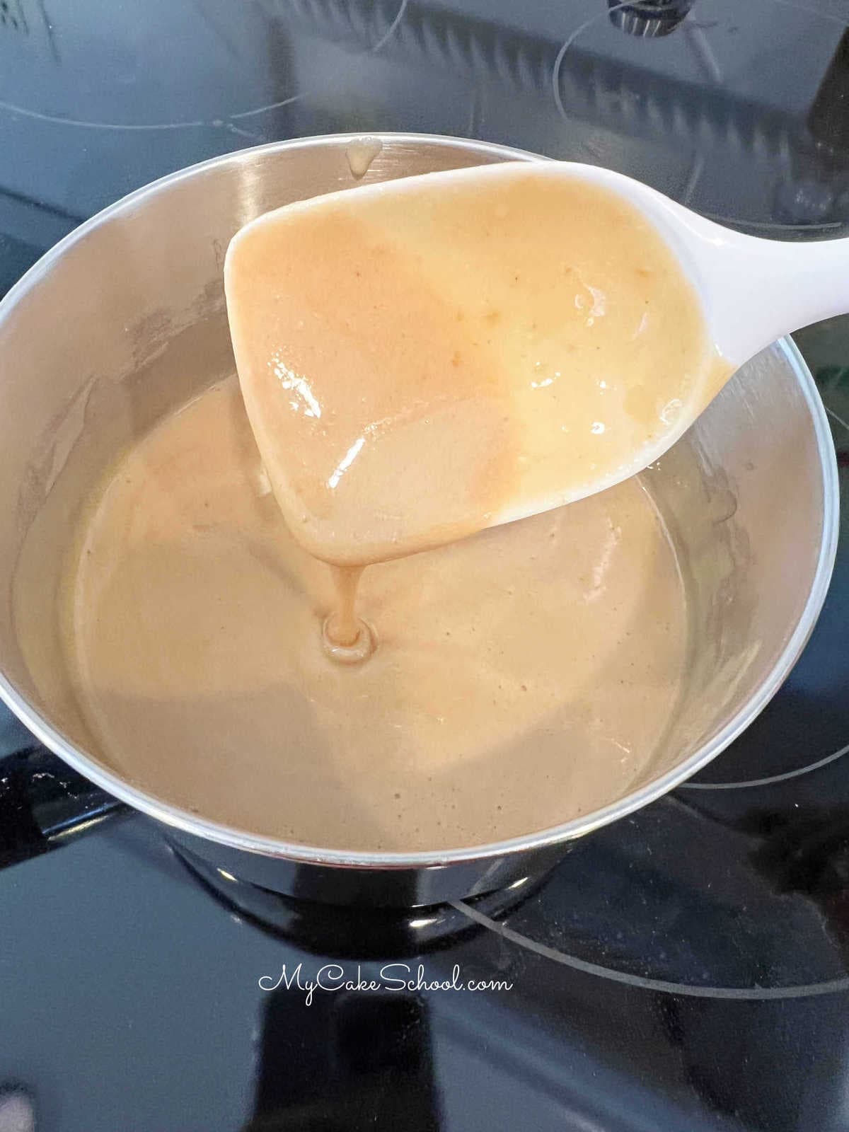 Caramel Sauce for Pecan Caramel Bundt Cake