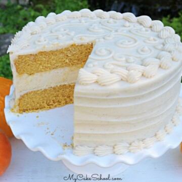 Pumpkin Cheesecake Cake