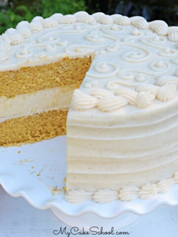 Pumpkin Cheesecake Cake