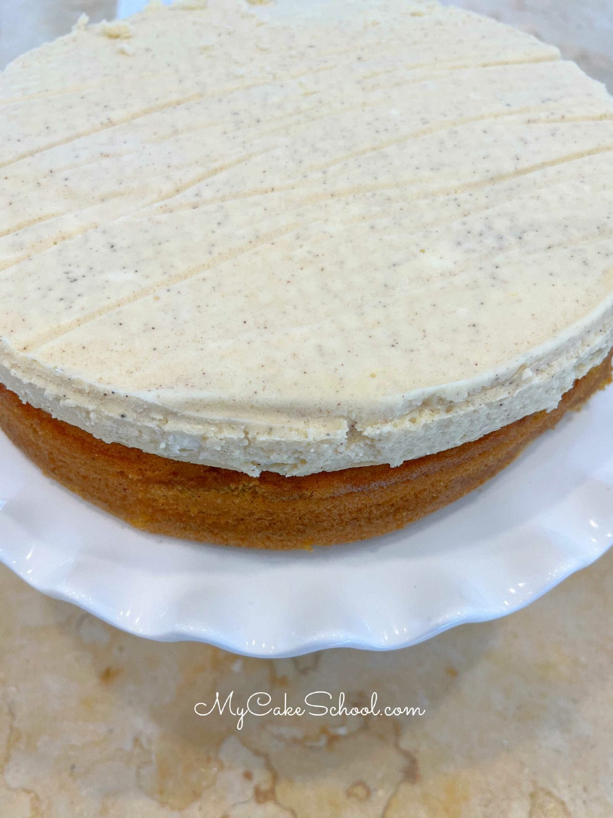 Pumpkin Cheesecake Cake