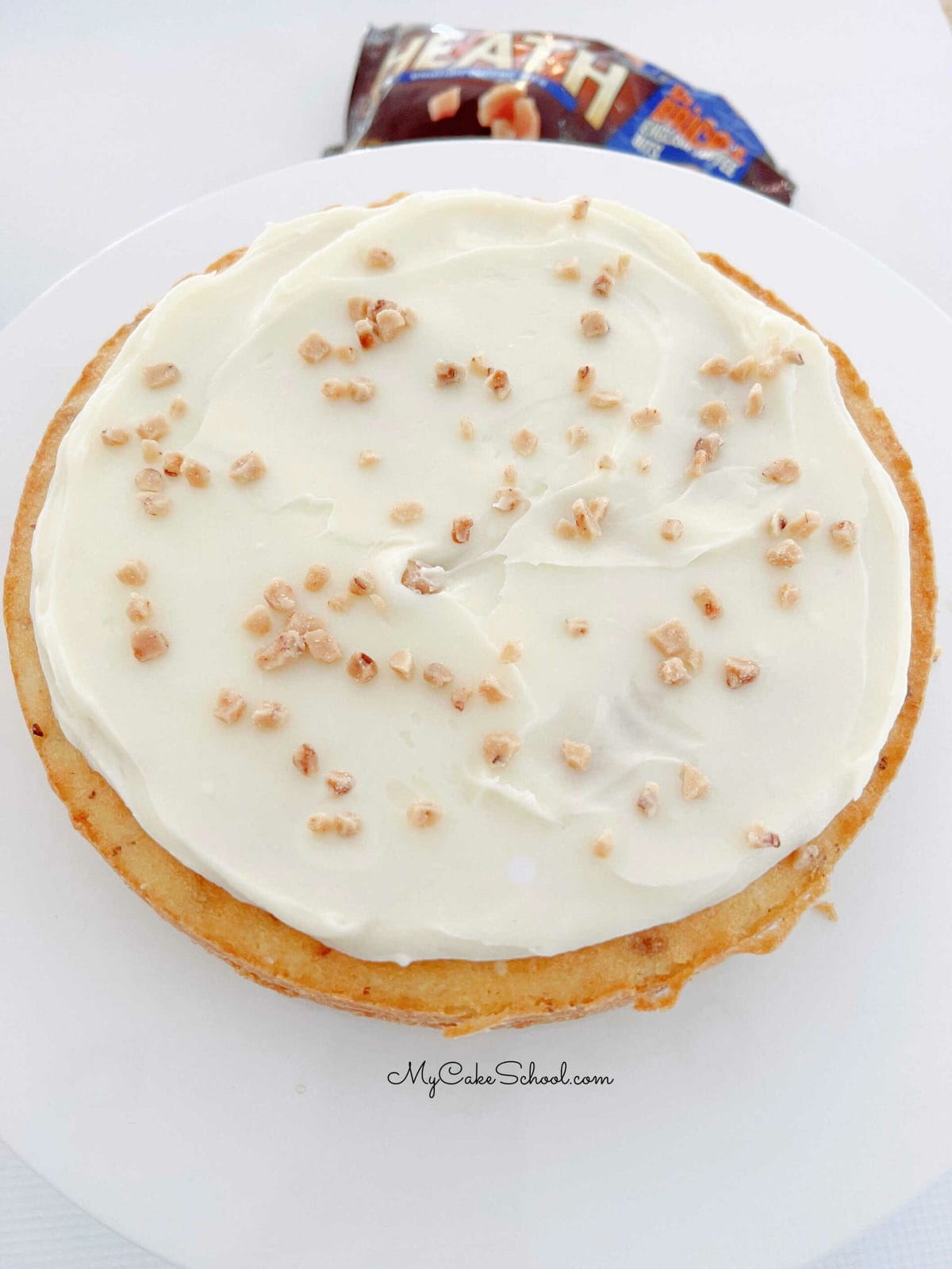 Maple Toffee Layer Cake