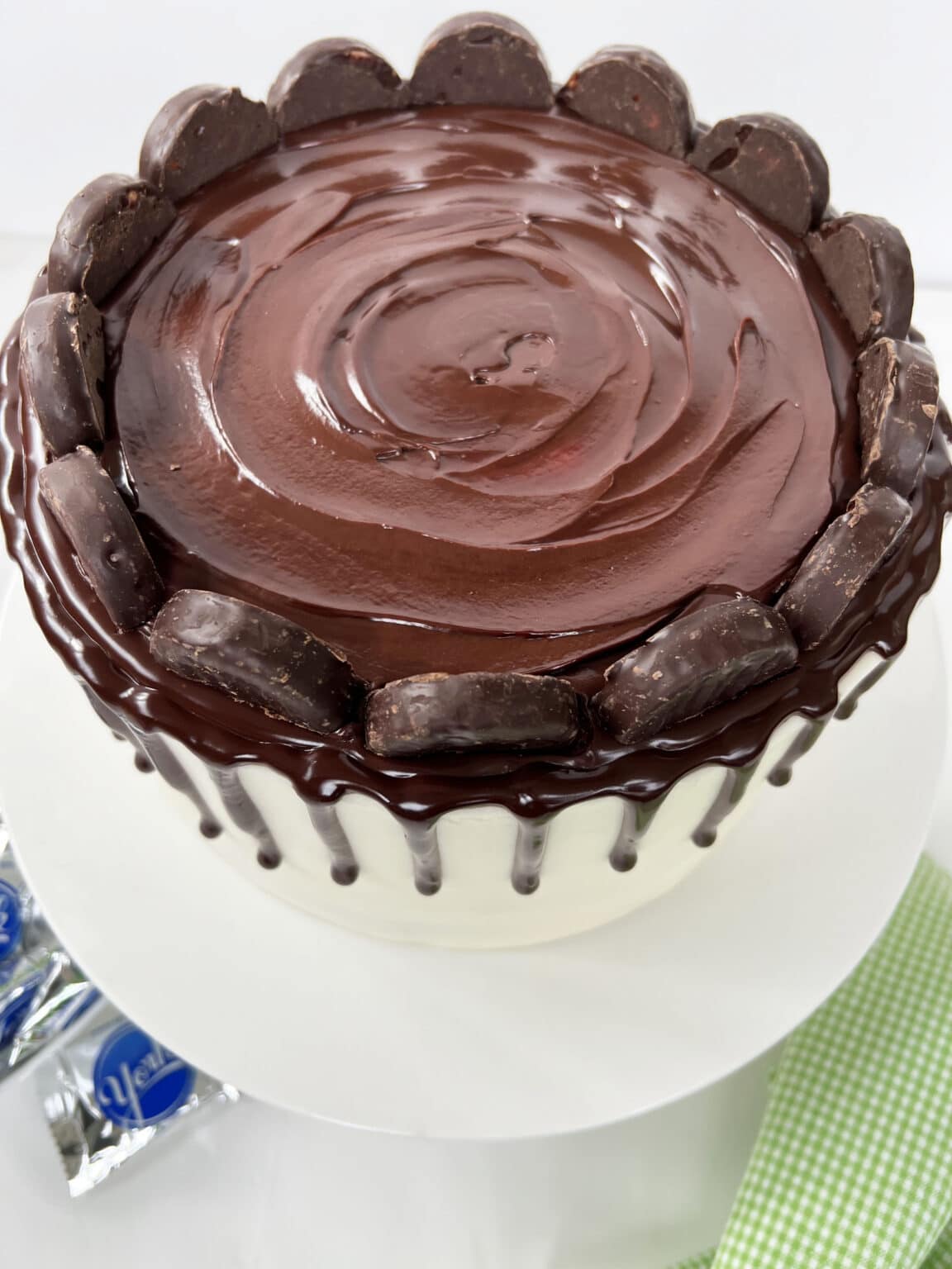 Peppermint Patty CakeDoctored Cake Mix Recipe My Cake School