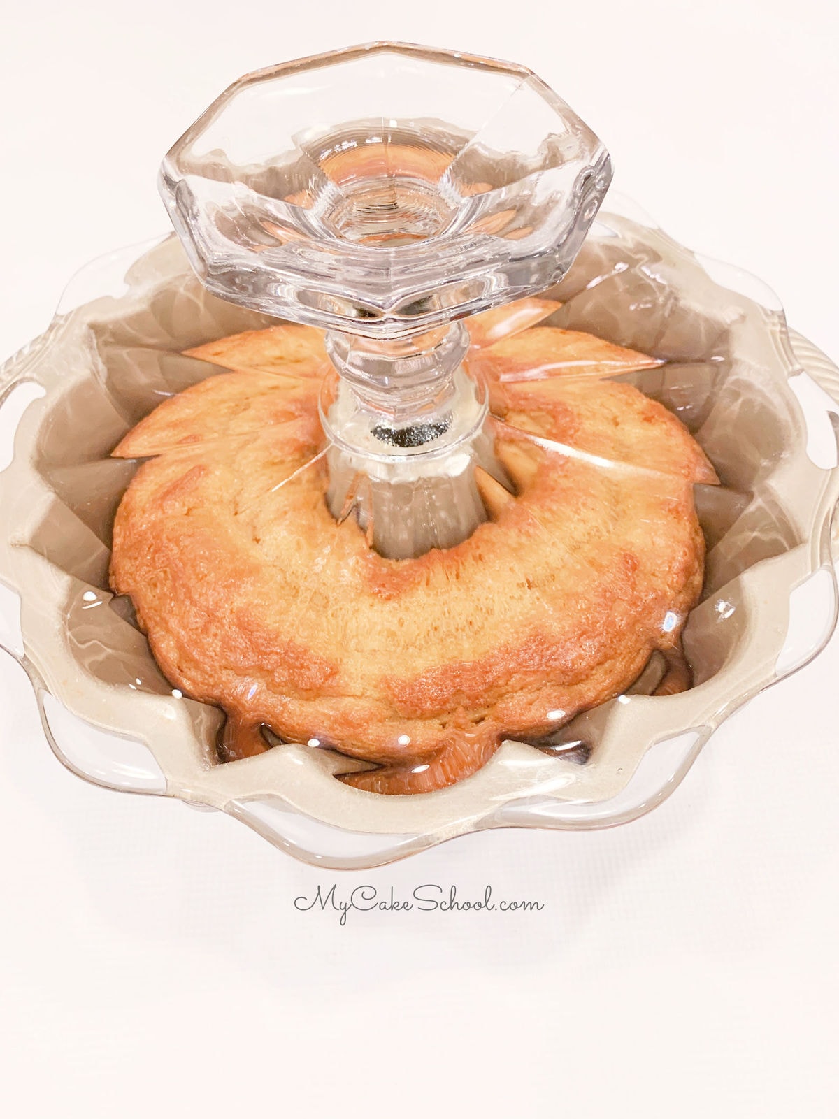 Easy Rum Cake-Doctored Mix