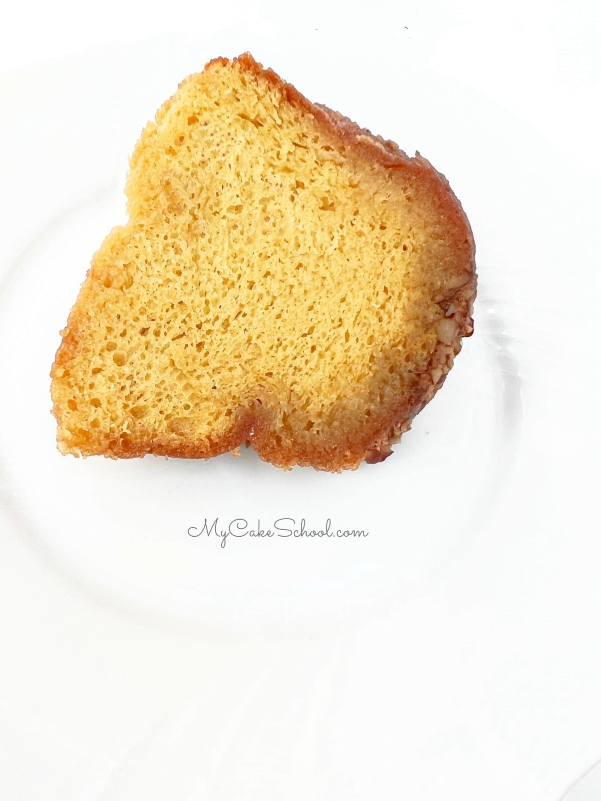 Slice of Rum Cake