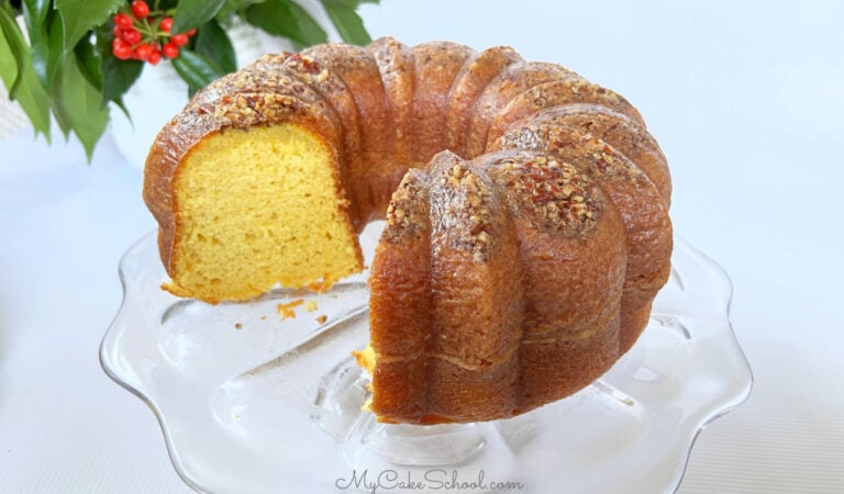 Rum Cake- Doctored Cake Mix Recipe