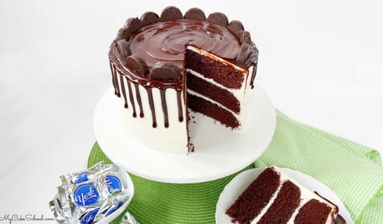 Peppermint Patty Cake-Doctored Cake Mix Recipe