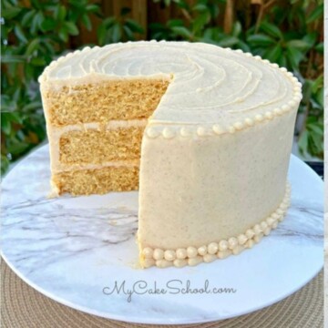 Banana Layer Cake- A Doctored Cake Mix