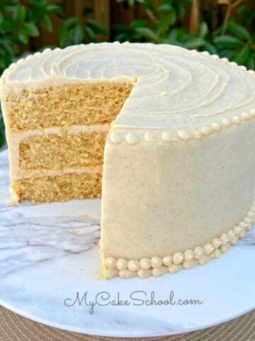 Banana Layer Cake- A Doctored Cake Mix