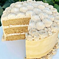 Espresso Layer Cake- Moist and Delicious Scratch Recipe