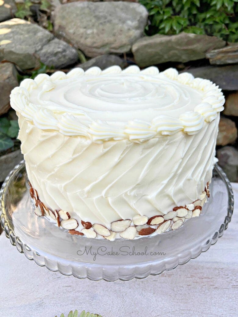 Almond Cream Cheese Cake