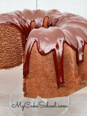 Chocolate Cream Cheese Pound Cake