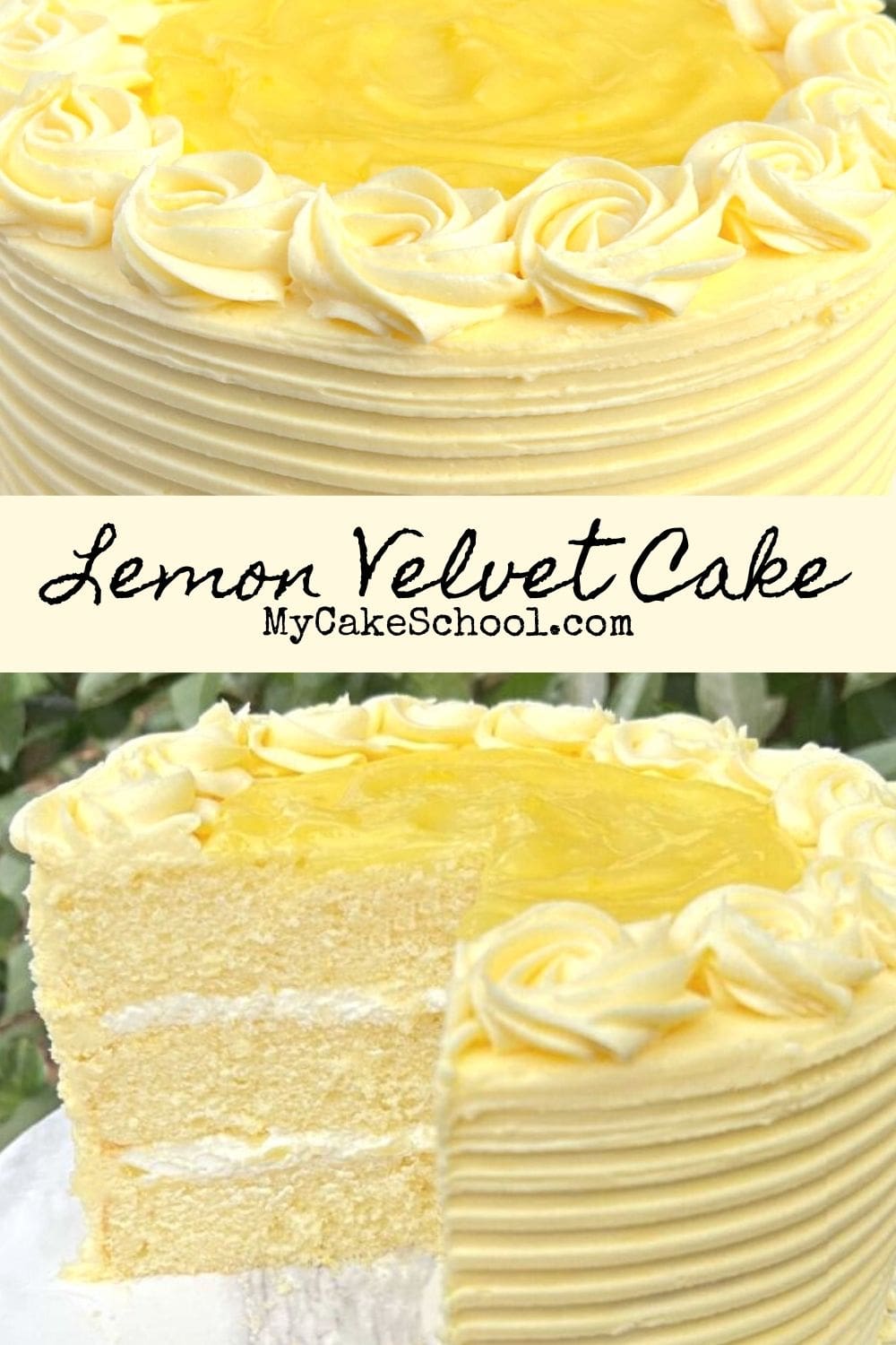 Lemon Velvet Cake