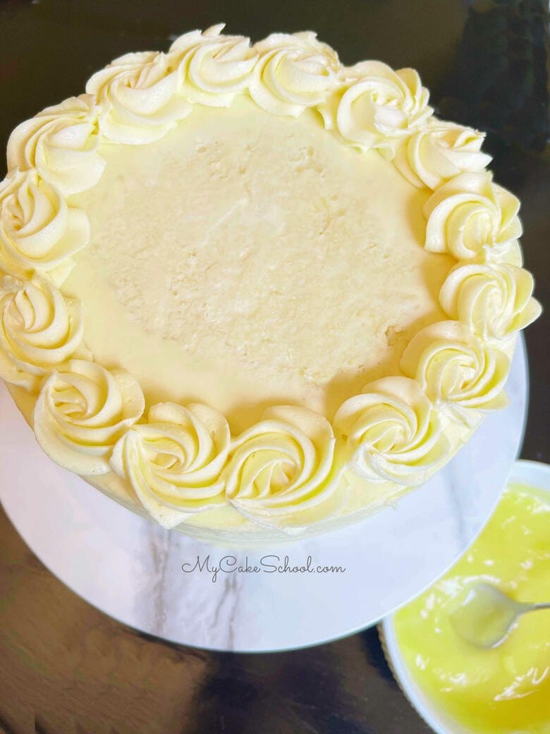 Lemon Velvet Cake