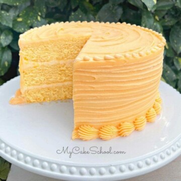 Orange Vanilla Bean Cake