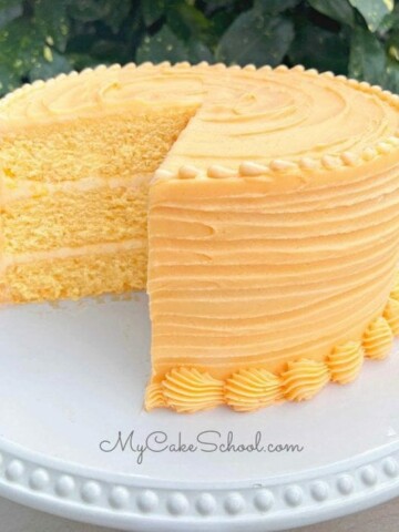 Orange Vanilla Bean Cake