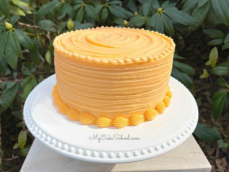 Orange Vanilla Bean Cake