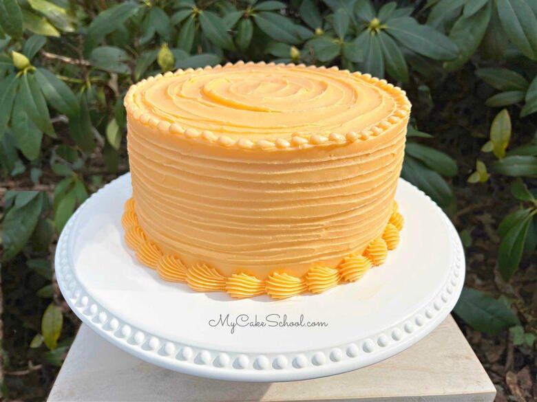 Orange Vanilla Bean Cake