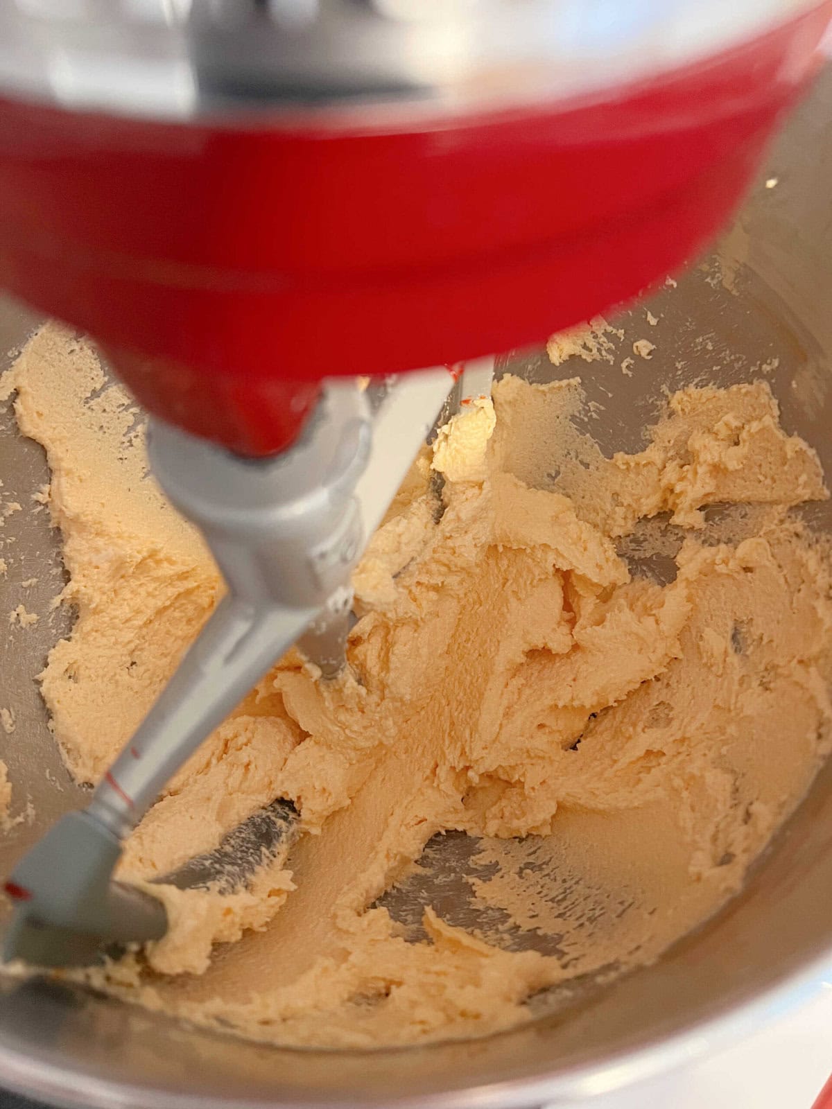 Orange Vanilla Bean Cake Batter.