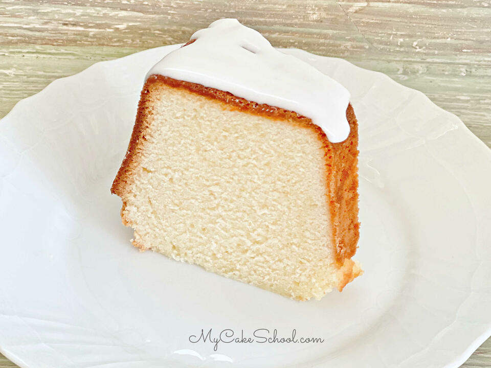 Sour Cream Pound Cake My Cake School