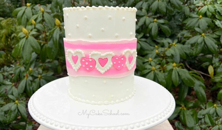 Sweet Valentine's Day Cake- Free Cake Video