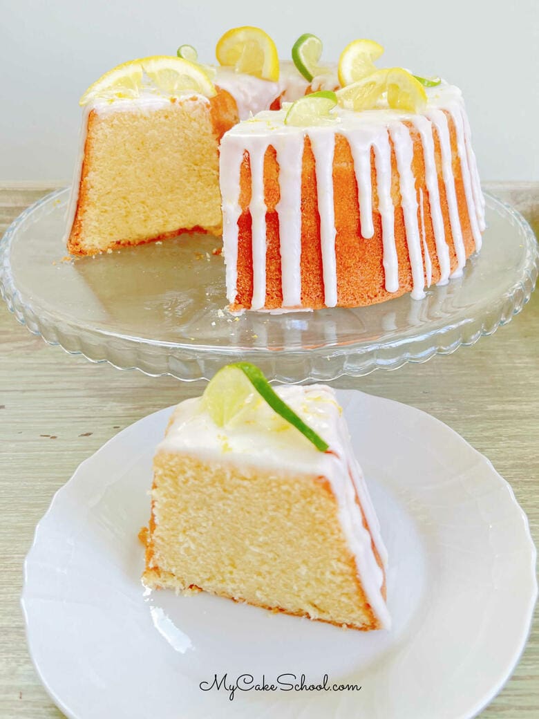 7Up Pound Cake- So moist and delicious!