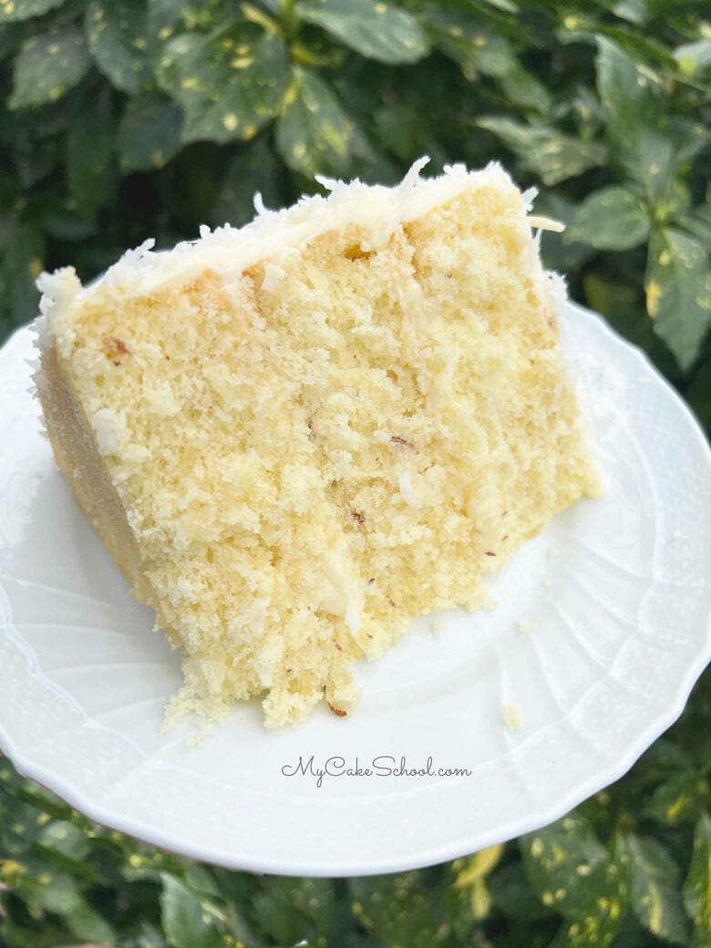 Almond Coconut Cake