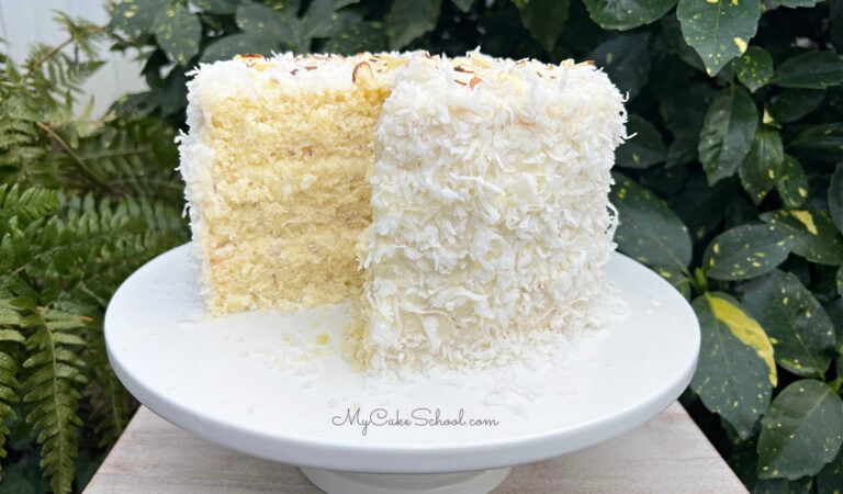 Almond Coconut Cake