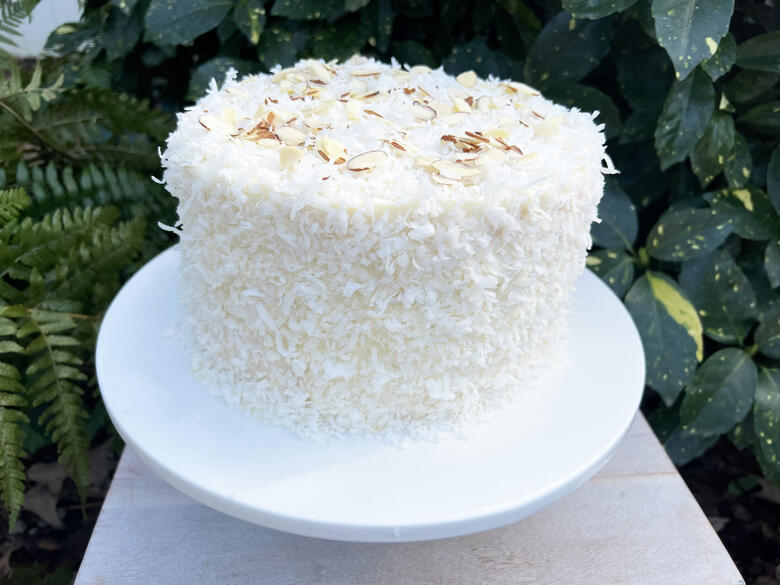 Almond Coconut Cake