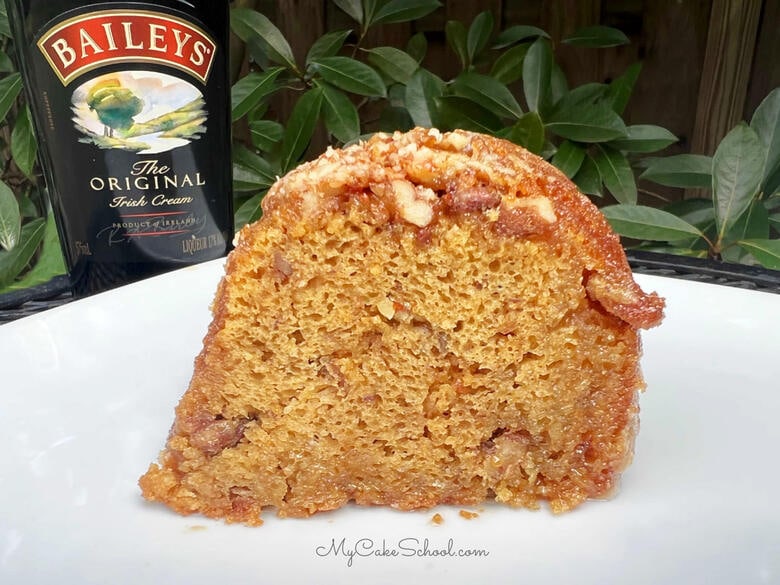 Baileys Toffee Pecan Bundt Cake