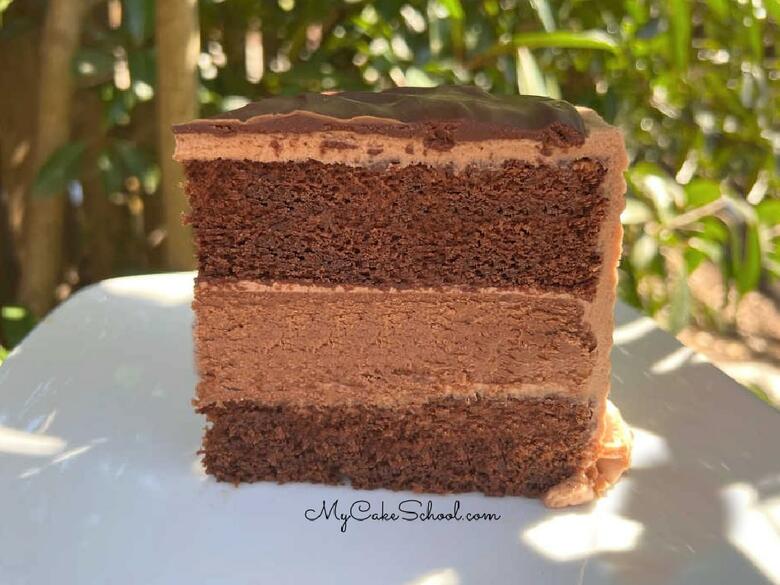 Chocolate Cheesecake Cake