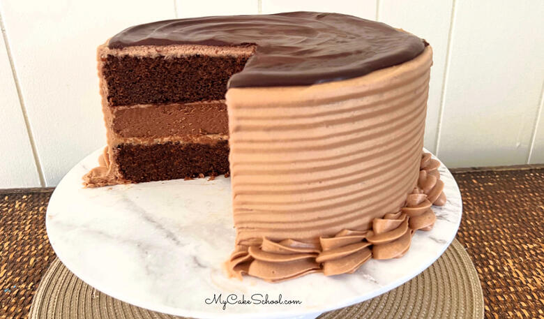 Chocolate Cheesecake Cake Recipe