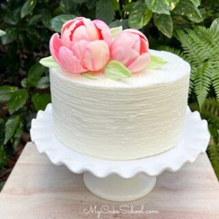 Elegant Chocolate Flowers- Cake Tutorial