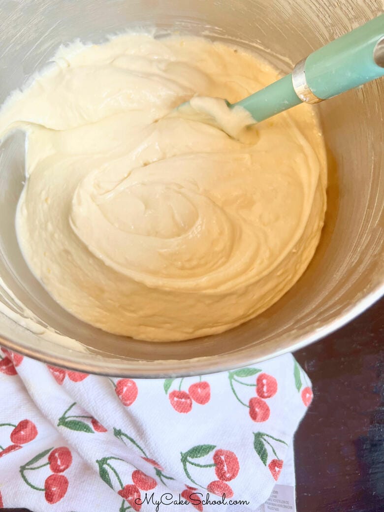 Lemon Pineapple Cake Batter