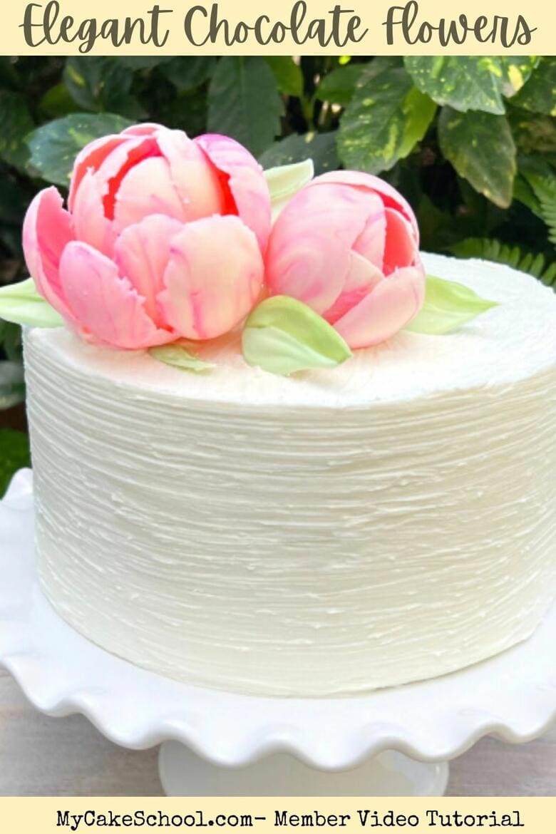 Elegant Chocolate Flowers