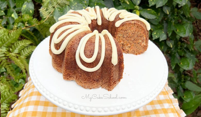 Carrot Bundt Cake- So moist and flavorful!
