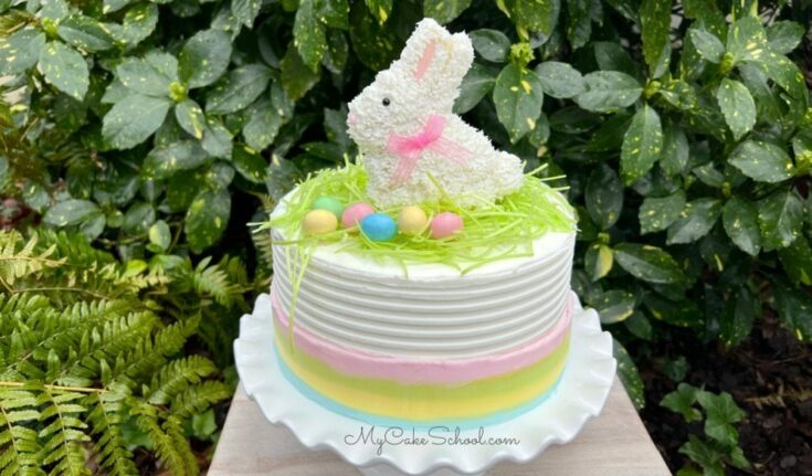 Cute and Easy Bunny Cake