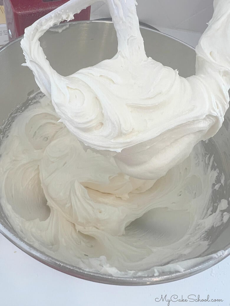 Freshly Made Vanilla Buttercream