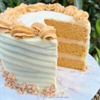 Butterscotch Cake- Doctored Cake Mix Recipe